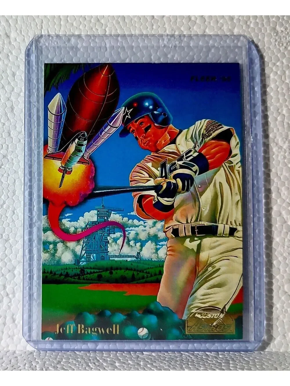 Jeff Bagwell 1995 Fleer MLB #3 Baseball Card Houston Astros